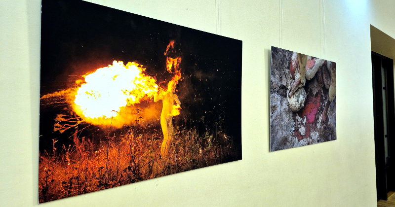 Kailums, uguns un zeme – cilvēka ķermenis un daba iedvesmo māksliniekus