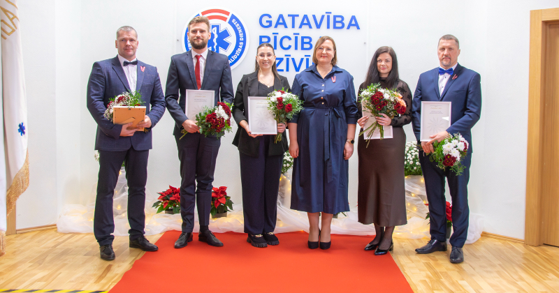 Seši Jēkabpils mediķi saņem NMPD Atzinības rakstu 