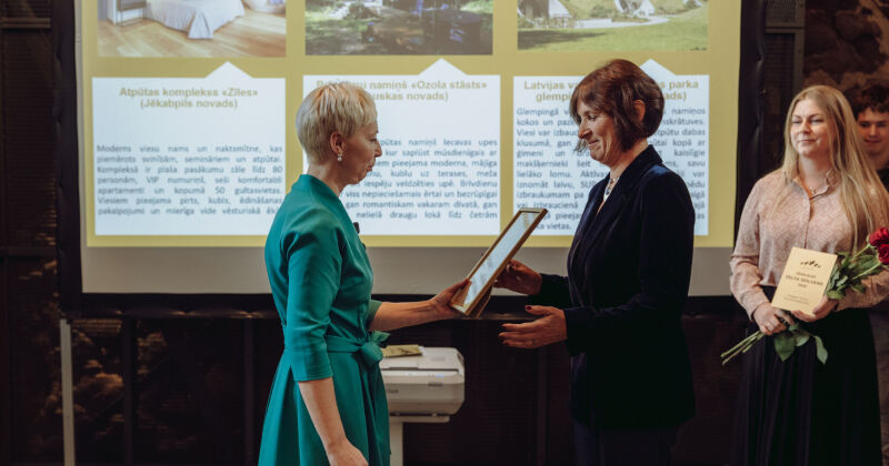 Trīs Jēkabpils novada uzņēmēji starp labākajiem Zemgales tūrismā