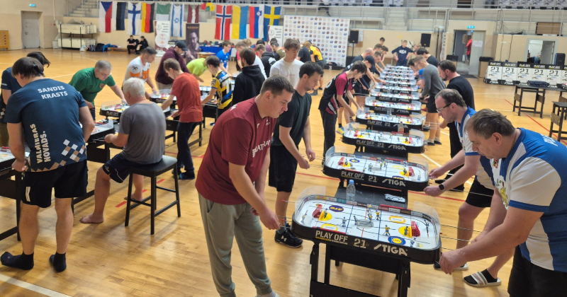 Jēkabpils galda hokejists iekļūst “Riga Cup” play-off un paceļas pasaules rangā