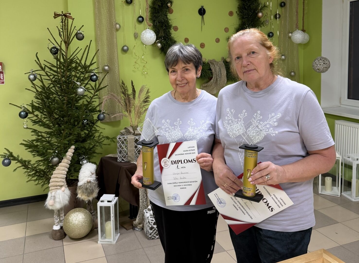 Jēkabpiliete jau tre&scaron;o reizi izcīna Latvijas kausu novusā 