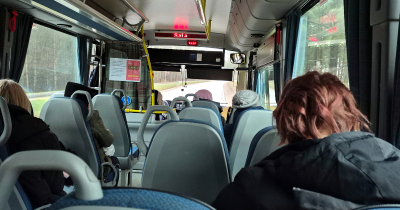 Joprojām konstatē dro&scaron;ības jostu nelieto&scaron;anas gadījumus autobusos