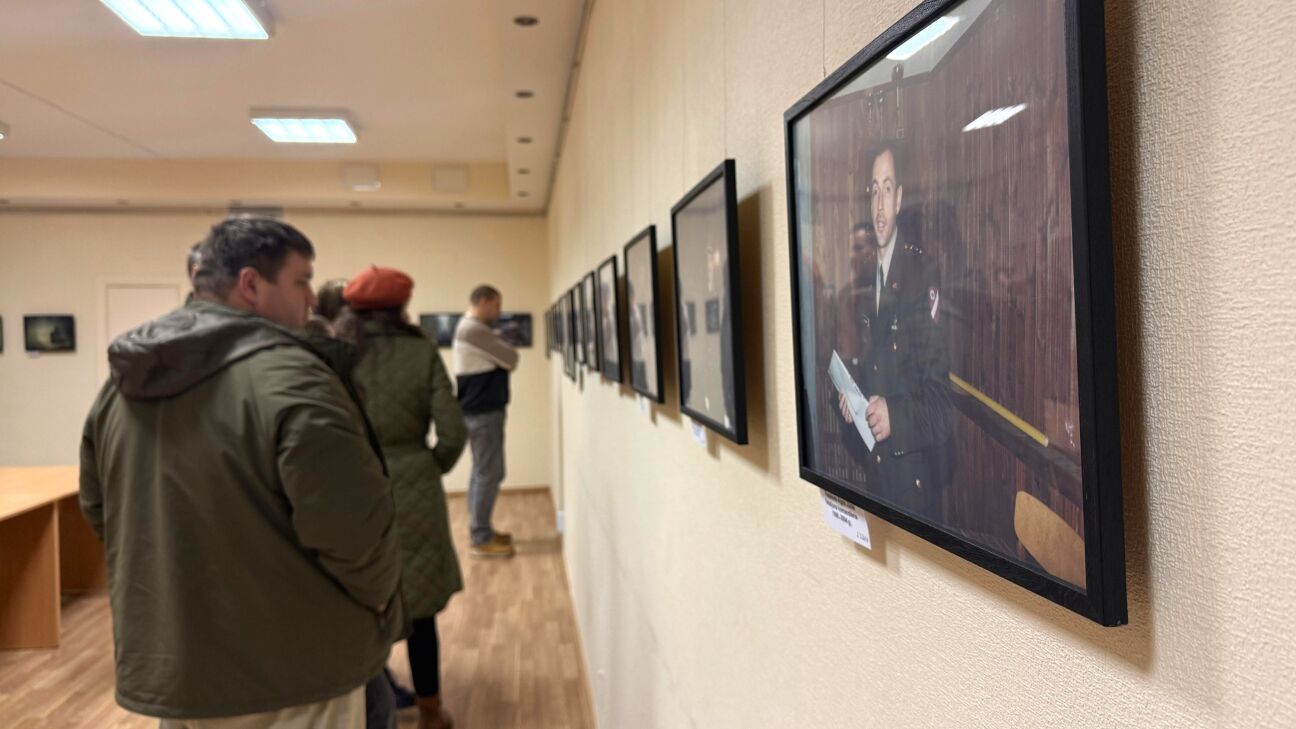 Salā eksponētās bildes atklāj Zemessardzes 56. bataljona vēsturi