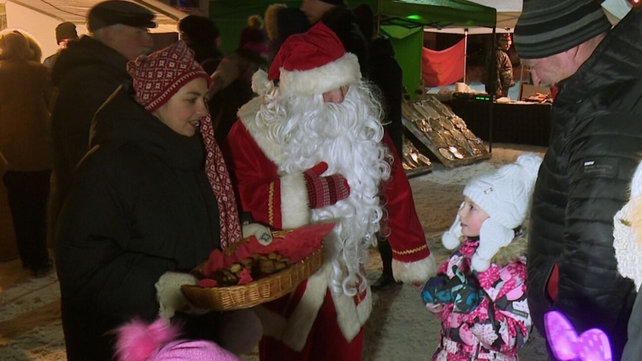 Līvānos ieradīsies Ziemassvētku vecītis