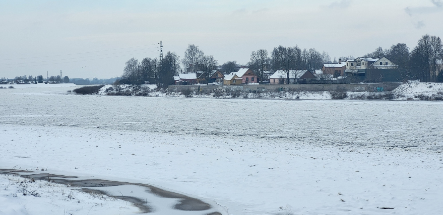 Daugavā pie Jēkabpils sastāju&scaron;ies vižņi