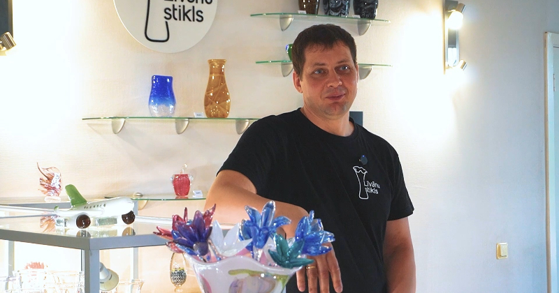 Manas jaunās mājas Latgale: Rīdzinieks Līvānos saglabā stikla pūtēja tradīciju