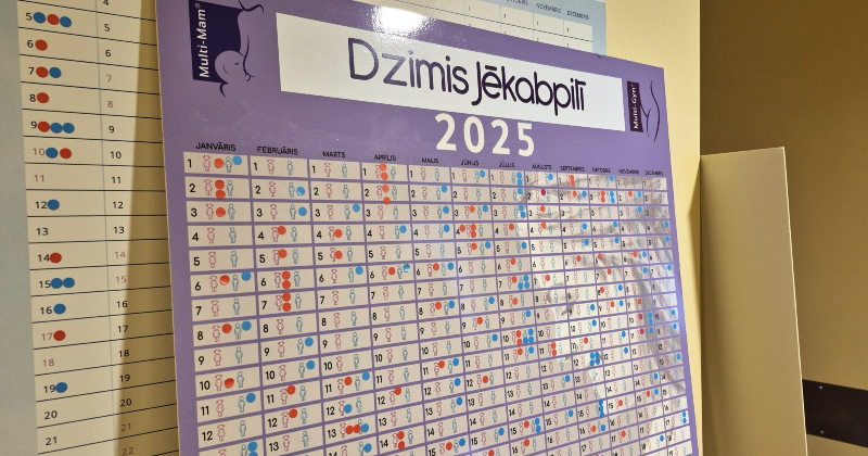 Jēkabpils dzemdību nodaļā pērn piedzimis 341 bērns, novadā miru&scaron;i &ndash; 640