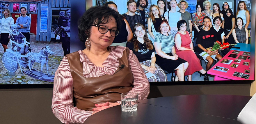 Tepat aiz horizonta: Renāte Len&scaron;a starp bibliotēkām, kultūru un Jēkabpils vērtībām