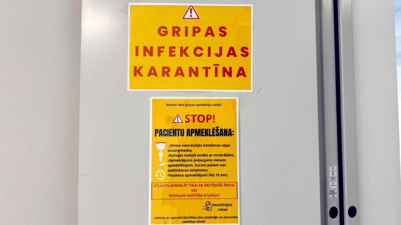 Saglabājoties augstai gripas izplatībai, lielāko saslimstību novēro Jēkabpilī