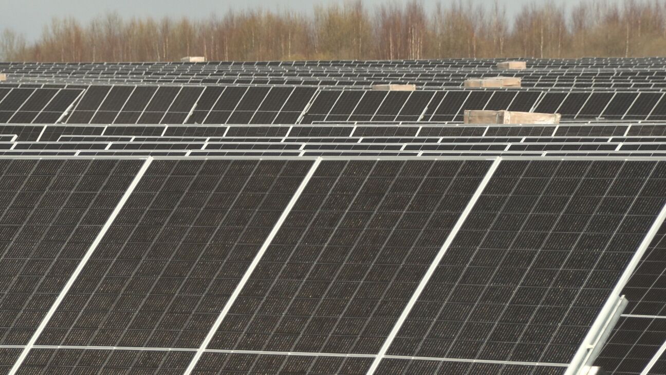 Jēkabpils novadā darbu uzsācis Baltijas lielākais saules parks