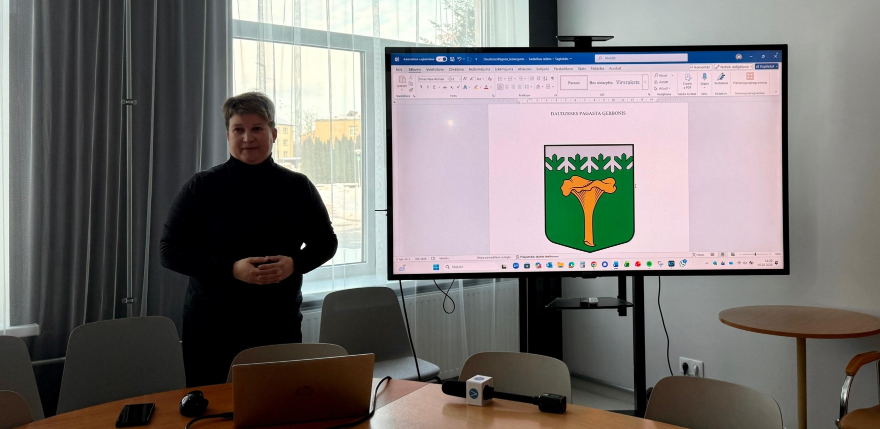 Latvijā pa&scaron;valdības ģerbonī pirmo reizi izmantota sēne