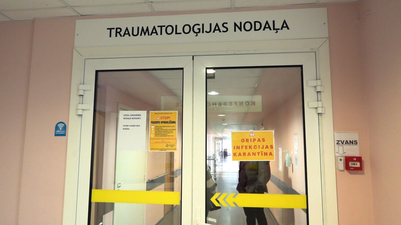 Jēkabpils reģionālā slimnīca uz laiku atstādina divus traumatologus