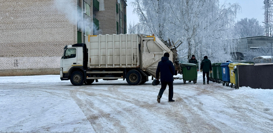 Jēkabpilie&scaron;i neat&scaron;ķir būvgružus no sadzīves atkritumiem