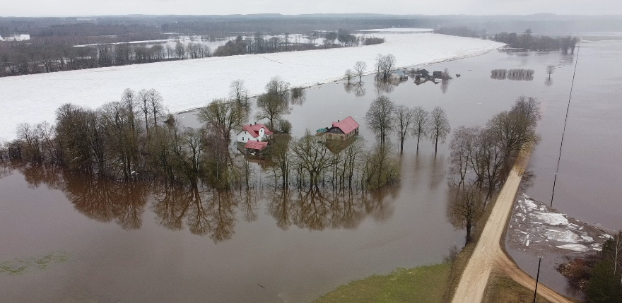 Toms Bricis brīdina: atku&scaron;ņa laikā Latvijā iespējami bīstami pali, īpa&scaron;i Jēkabpils pusē