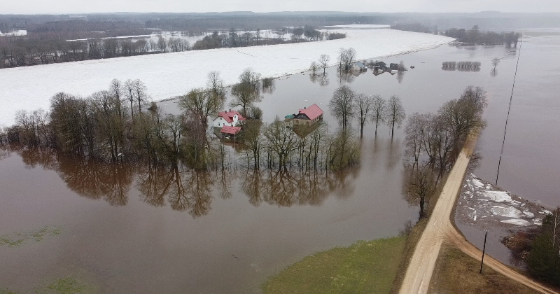 Toms Bricis brīdina: atku&scaron;ņa laikā Latvijā iespējami bīstami pali, īpa&scaron;i Jēkabpils pusē