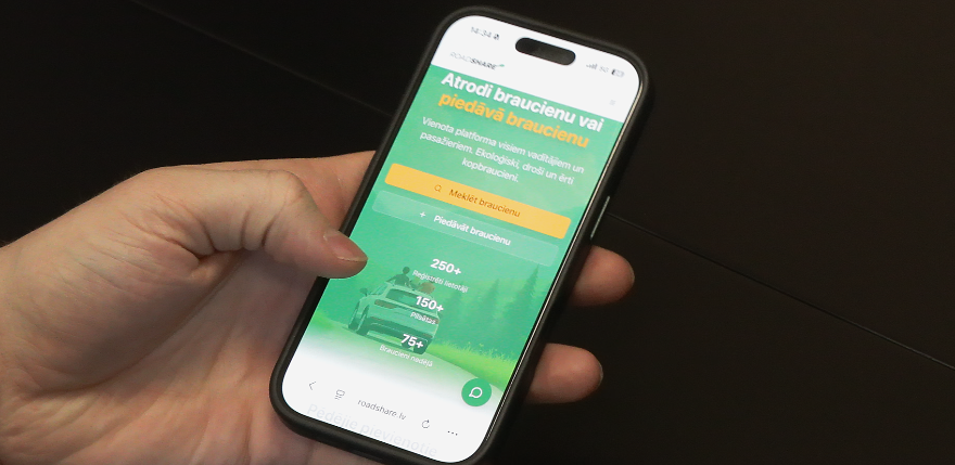 Jēkabpilietis izveido kopbraucienu platformu