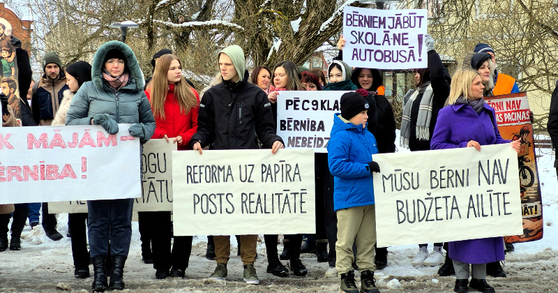 Iedzīvotāju savāktie paraksti liek atkārtoti vērtēt skolu reorganizāciju Jēkabpils novadā