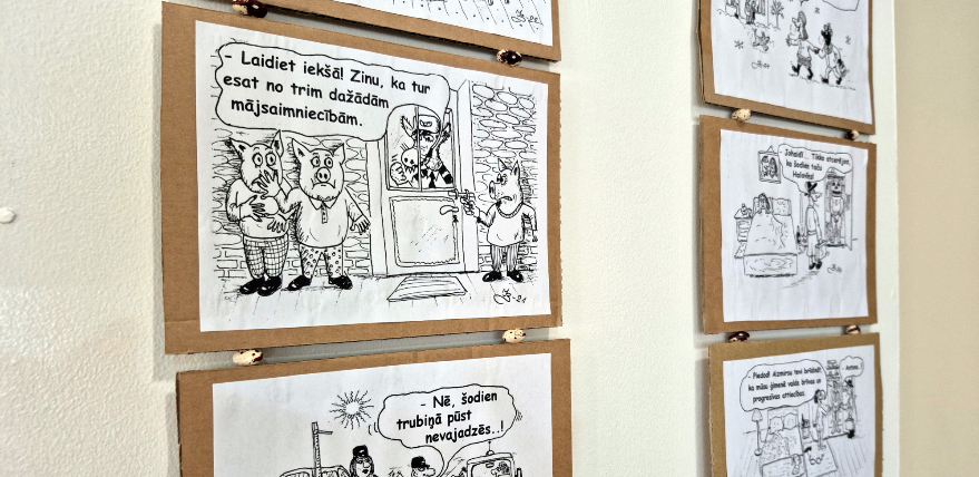 Jēkabpils novadnieka Induļa Bukas karikatūras &ndash; ikdienas atainojums caur humora prizmu