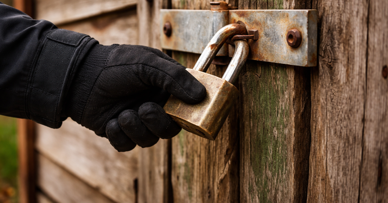 Koknesē zagļi nodara iedzīvotājam teju 2000 eiro lielus zaudējumus