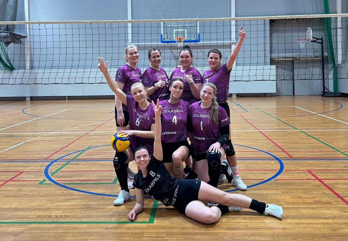 No 7. vietas līdz bronzai &ndash; Jēkabpils volejbolistes izcīna medaļu Latvijas čempionātā