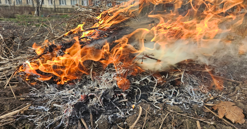 Jēkabpils novadā turpina dedzināt sauso zāli