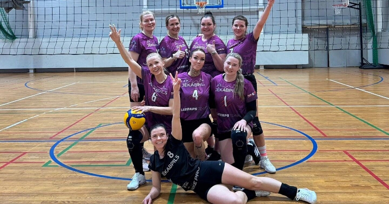 No 7. vietas līdz bronzai &ndash; Jēkabpils volejbolistes izcīna medaļu Latvijas čempionātā