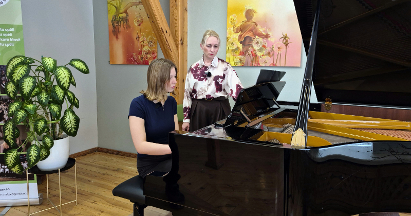 Jēkabpils skolniece Loreta Lazdiņa iekļūst starptautiskajā mūzikas olimpiādē