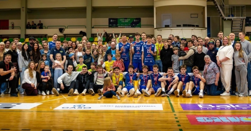Latvijas čempionātā volejbolā vīrie&scaron;iem bronzas medaļas izcīna &ldquo;Jēkabpils lū&scaron;i&rdquo;