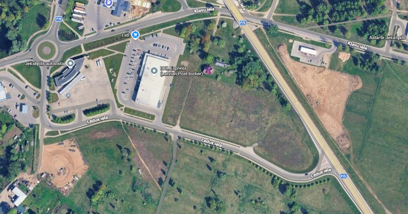 Jēkabpilī plāno būvēt ātrās ēdinā&scaron;anas restorānu un divus lielus veikalus