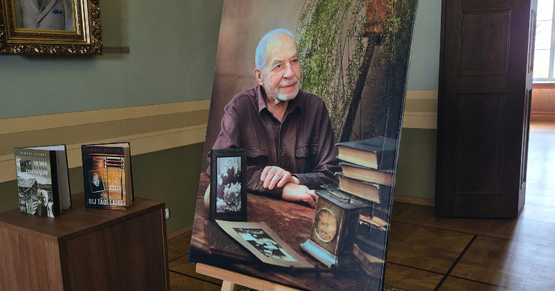 No sāpju zemes līdz brīvībai &ndash; Jēkabpilī atzīmē Ilmāra Knaģa simtgadi