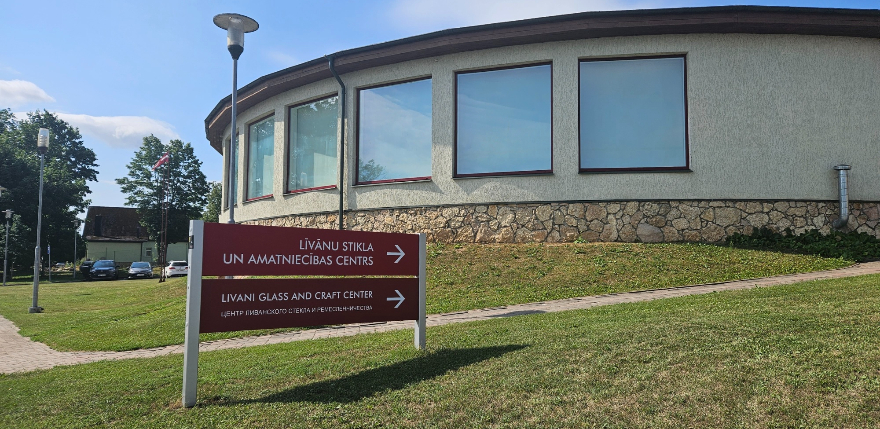Latgales muzeju virtuālajā tūrē iekļauts arī Līvānu stikla un amatniecības centrs