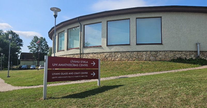 Latgales muzeju virtuālajā tūrē iekļauts arī Līvānu stikla un amatniecības centrs