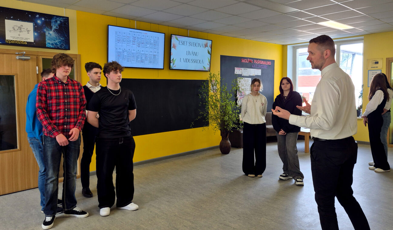 Līvānu 1. vidusskola gaida jaunus audzēkņus un piedāvā arī stipendiju